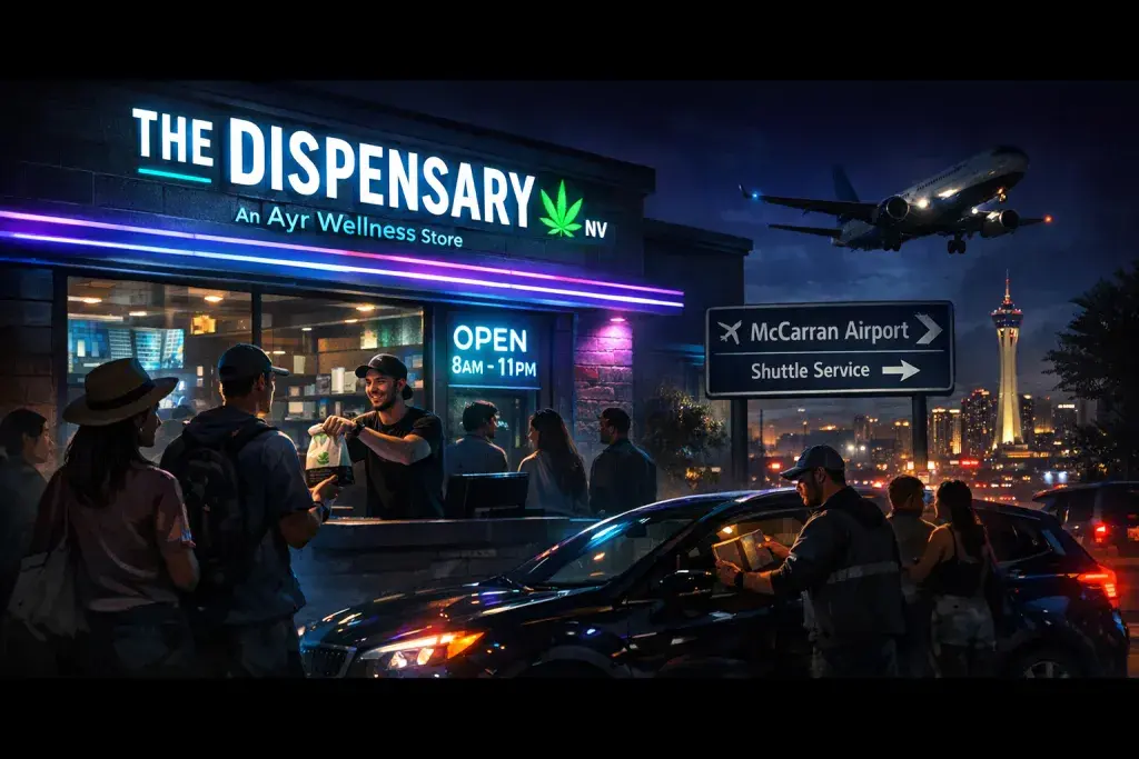 Ayr Wellness Opens Third Las Vegas Dispensary to Capture High-Traffic Market