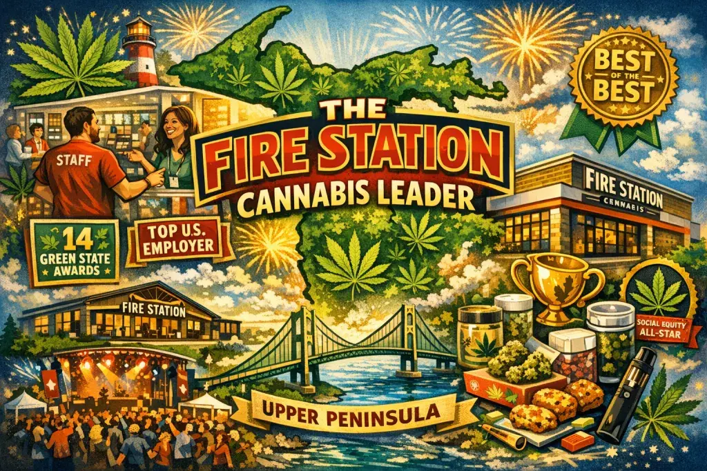 The Fire Station Cannabis Company Earns Top Accolades as Michigan Dispensary Leader