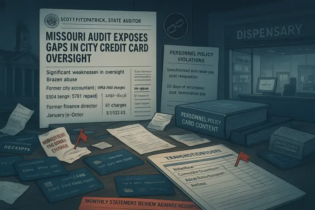 Missouri Audit Exposes Gaps in City Credit Card Oversight