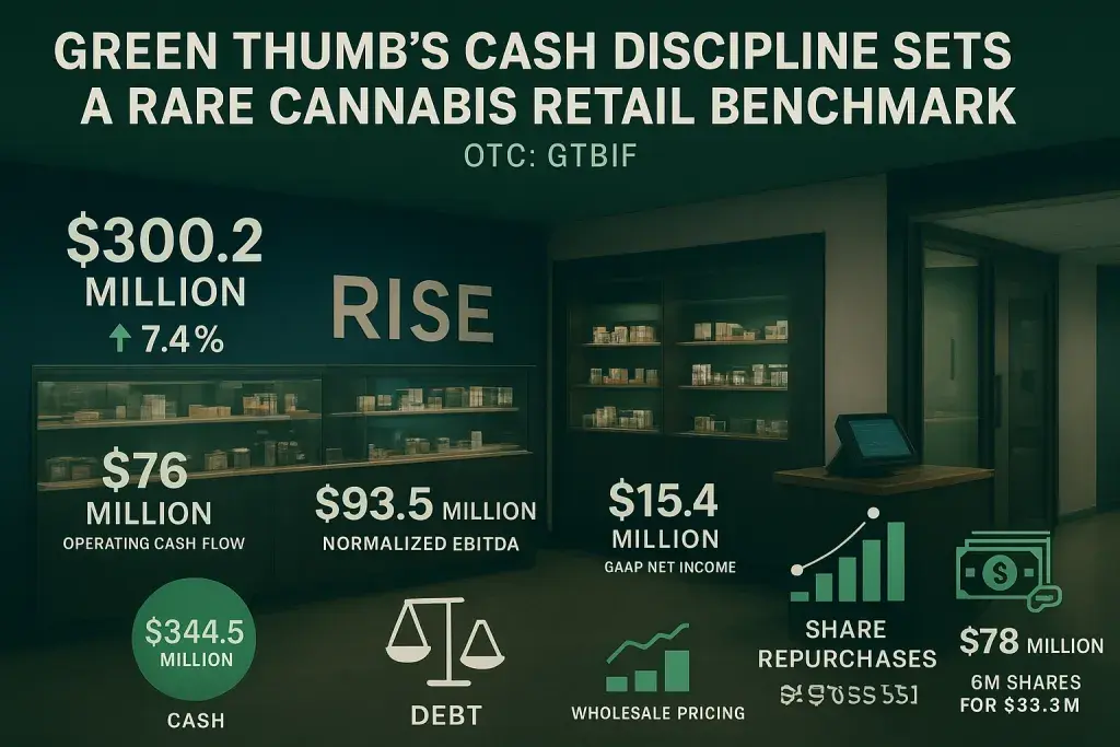 Green Thumb's Cash Discipline Sets a Rare Cannabis Retail Benchmark