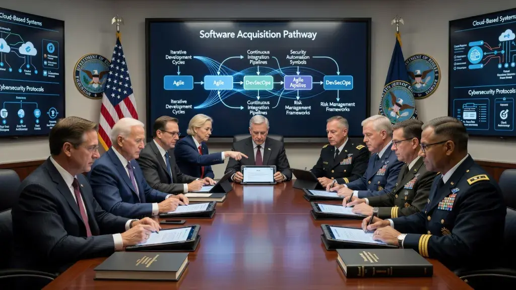 This pathway is to facilitate rapid and iterative delivery of software capability to the user.