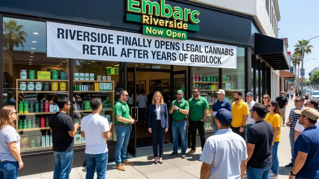 Riverside Finally Opens Legal Cannabis Retail After Years of Gridlock