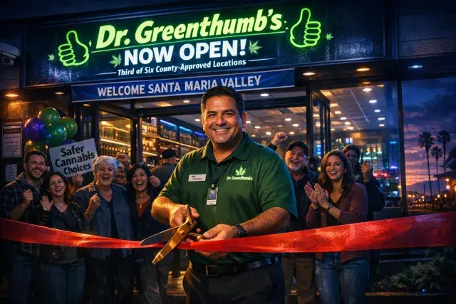 Dr. Greenthumb’s Opens Third Approved Cannabis Dispensary in Orcutt