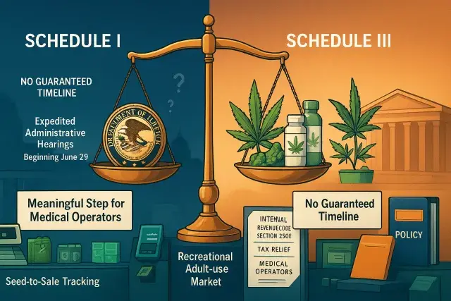 Federal Cannabis Rescheduling Moves the Needle Without Rewriting the Rules