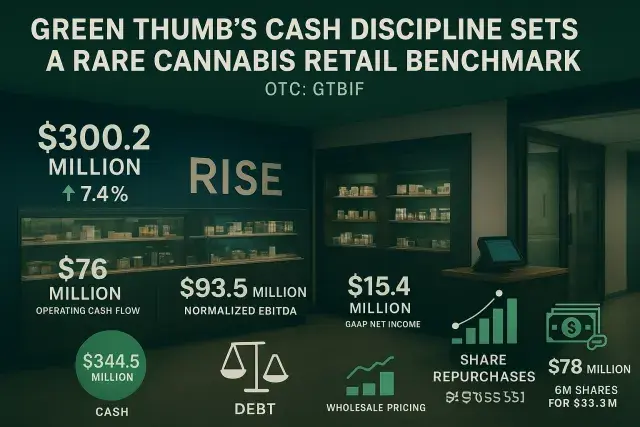 Green Thumb's Cash Discipline Sets a Rare Cannabis Retail Benchmark