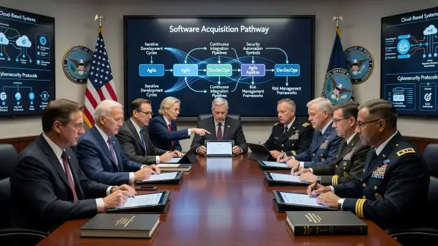 This pathway is to facilitate rapid and iterative delivery of software capability to the user.